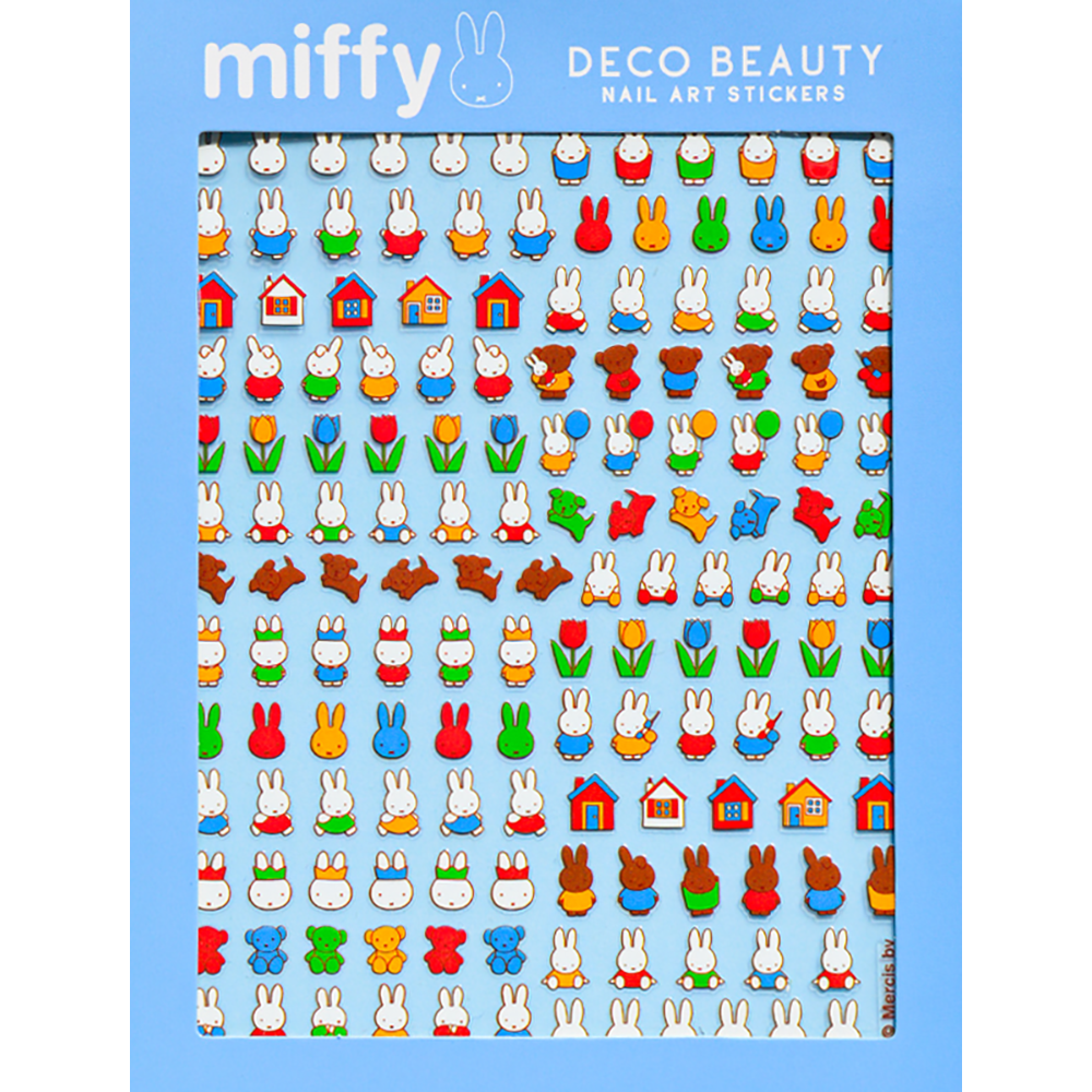 Miffy's World Nail Art Stickers