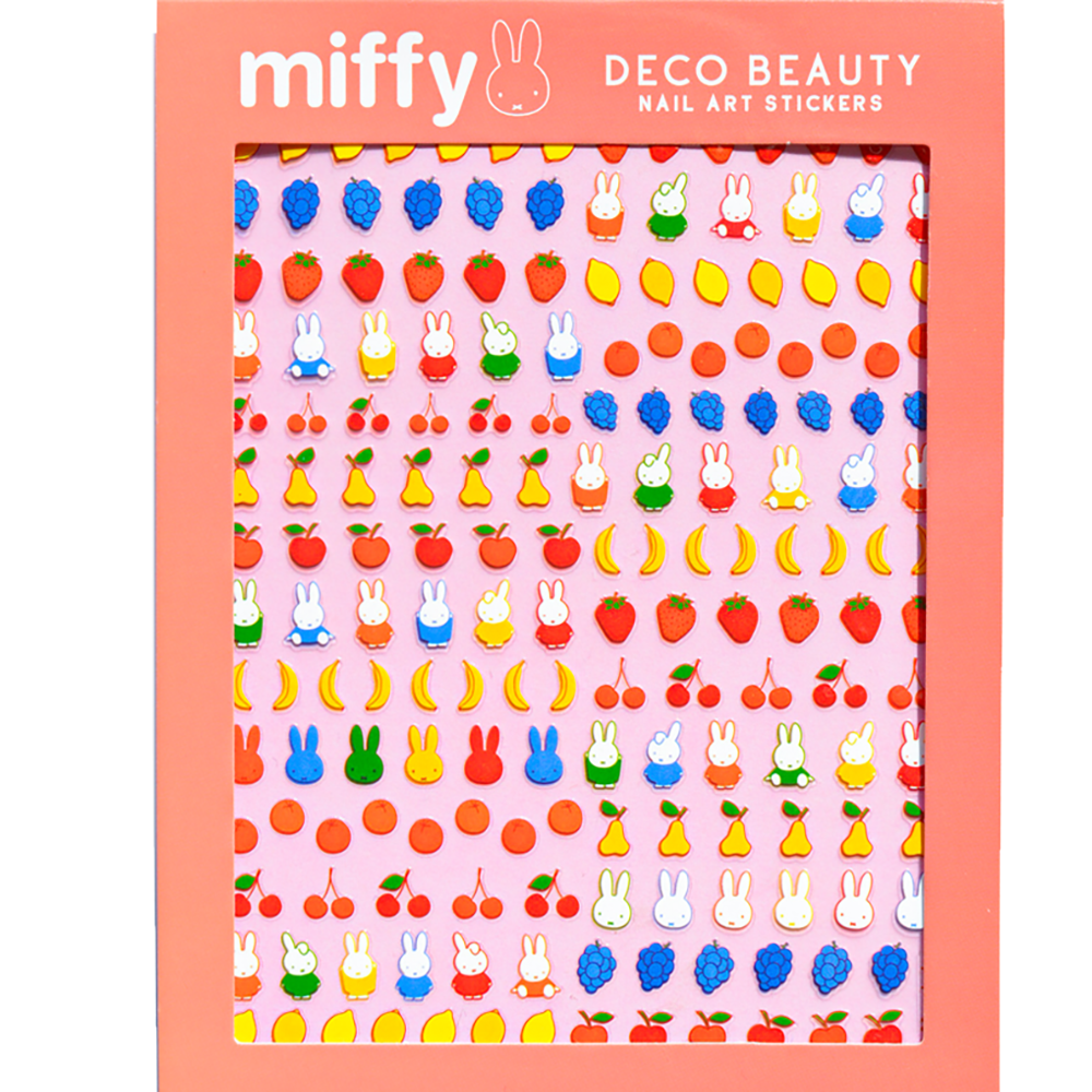 Miffy's Fresh Fruit Nail Art Stickers