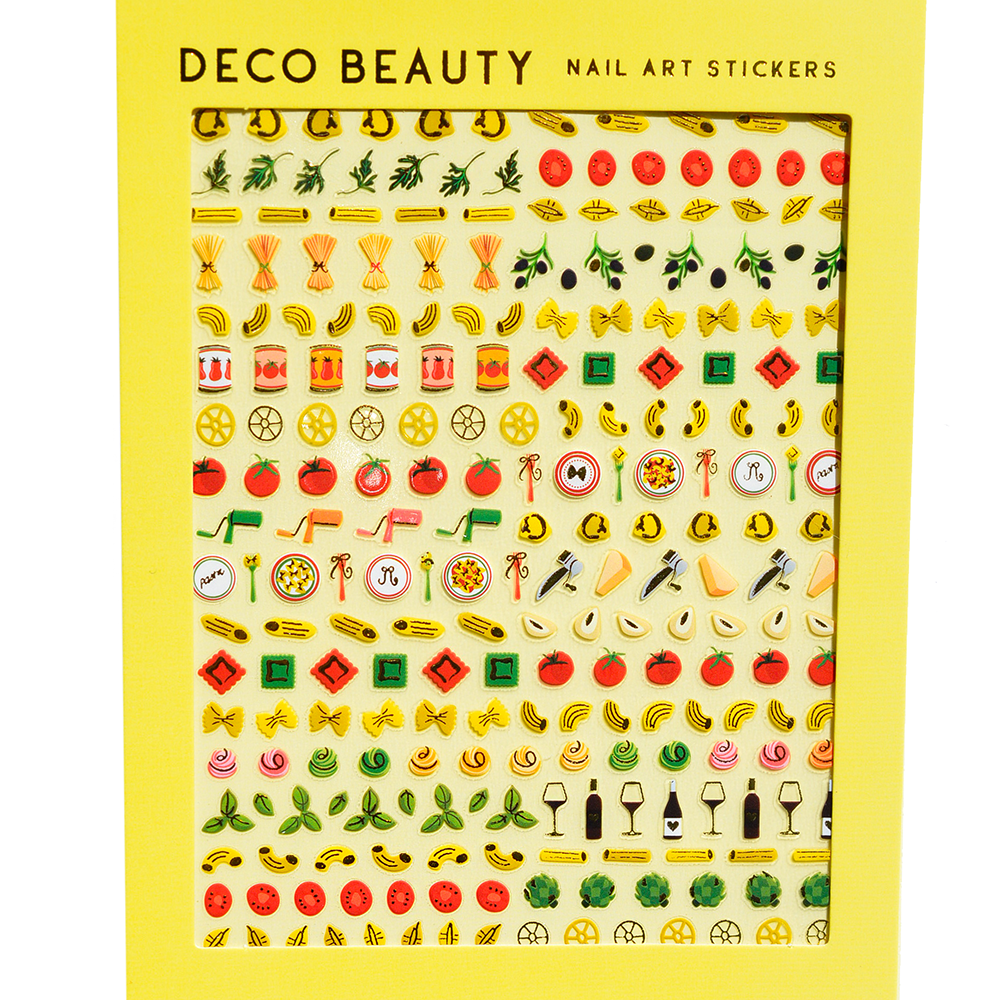 Al Dente Pasta Nail Art Stickers