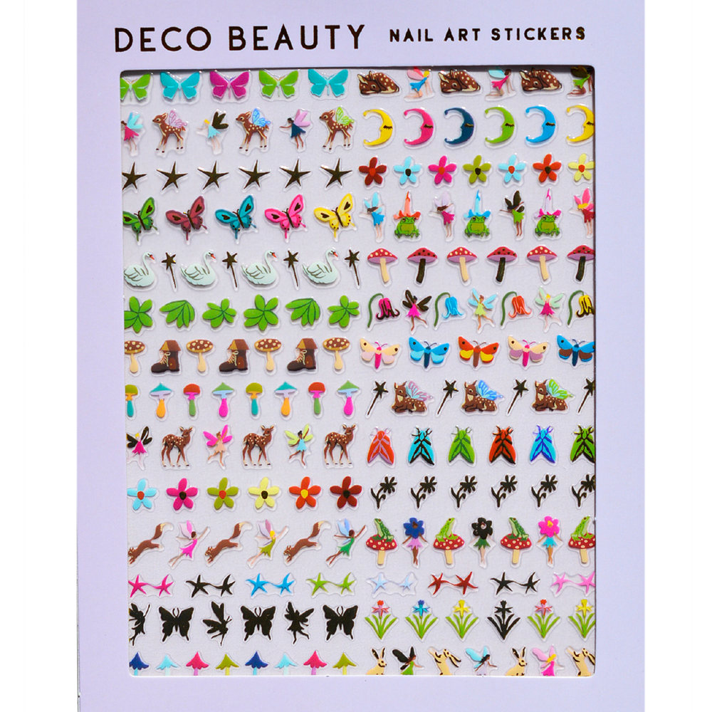 Woodland Magical Fae Nail Art Stickers