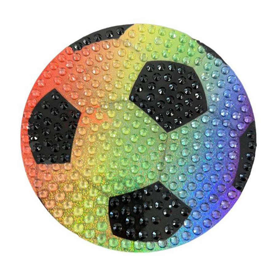 StickerBeans Rainbow Soccer Ball Sticker – Sticker Planet