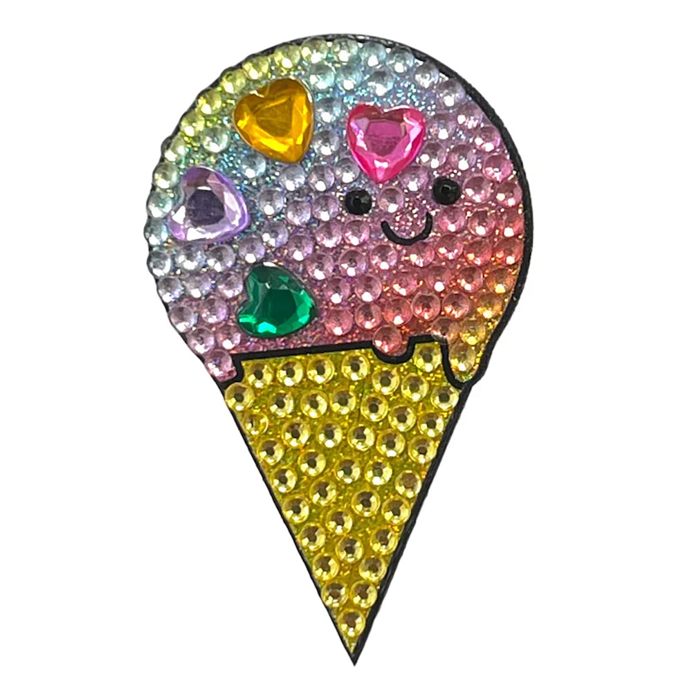 StickerBeans Care Bears Ice Cream Cone Sticker Sticker