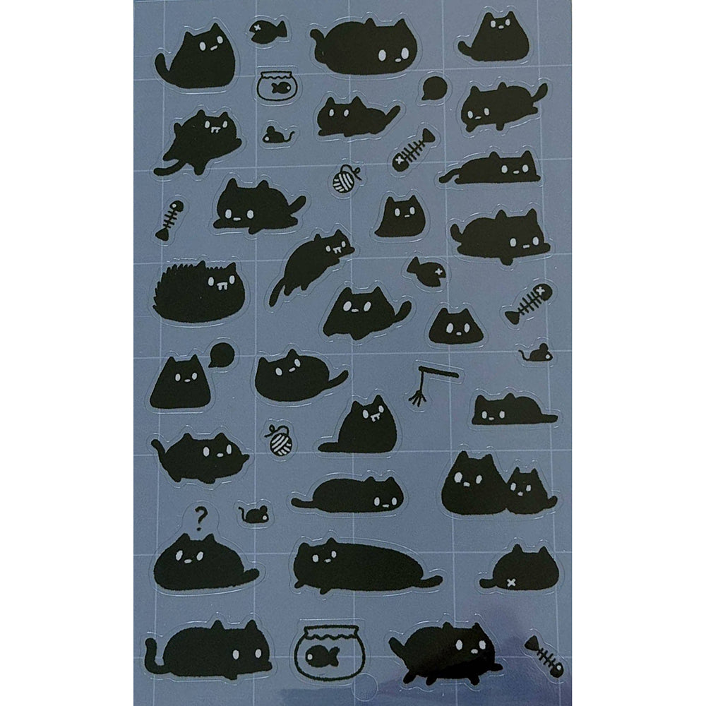 Sumi The Black Cat Vinyl Sticker Decal Sheet