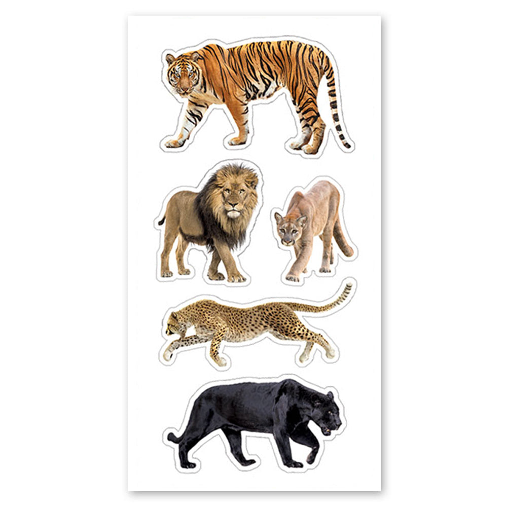 Big Wild Cat Stickers