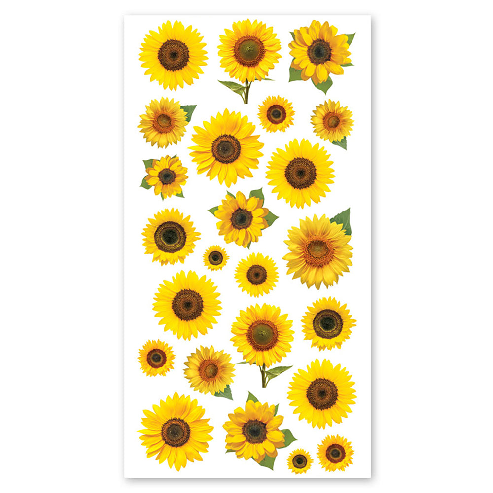 Sunflowers Stickers - Packaged