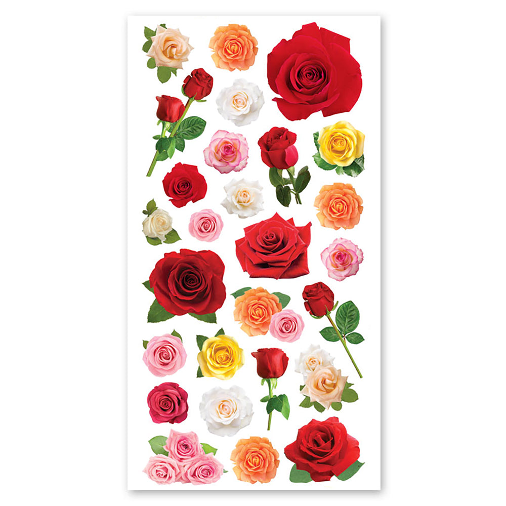 Roses Stickers - Packaged