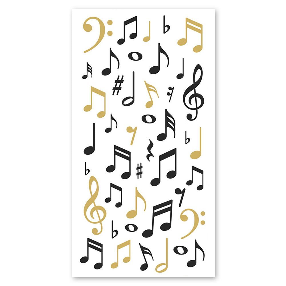 Music Notes Stickers - Packaged