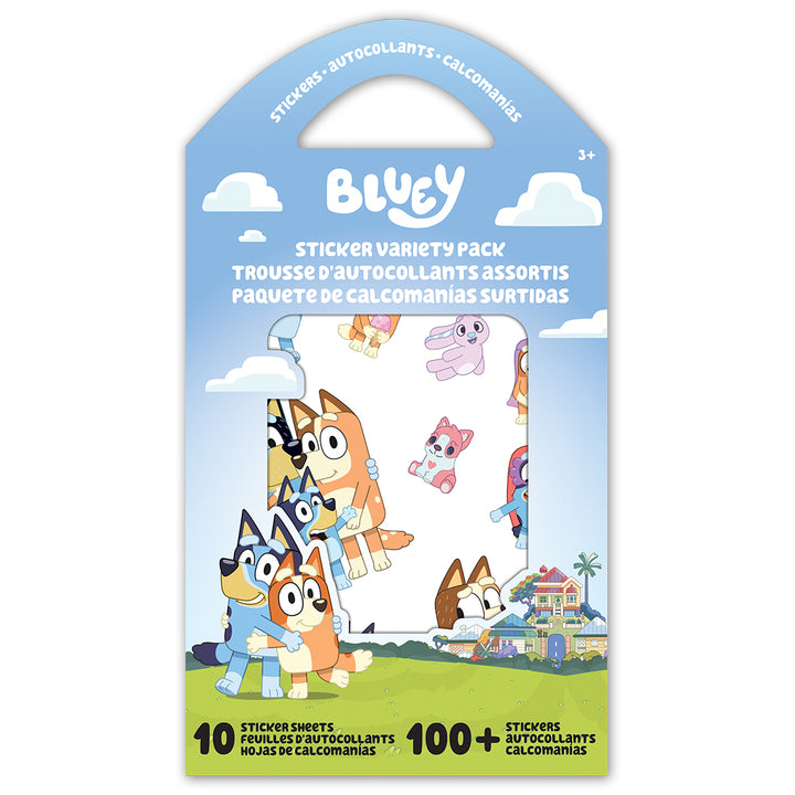 Bluey Sticker Fun Bluey Sticker Variety Pack – Sticker Planet