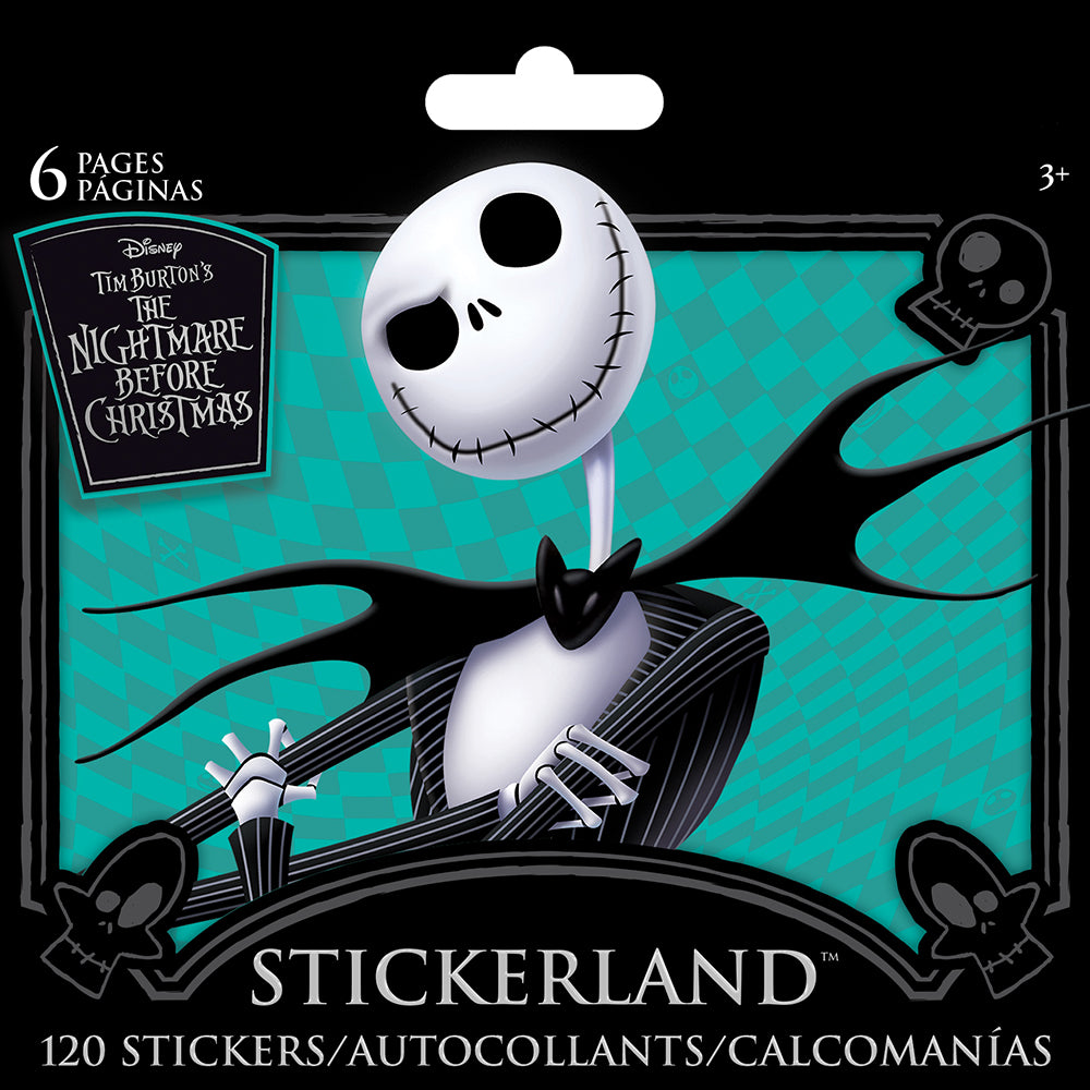 Nightmare Before Xmas Stickerland Pad