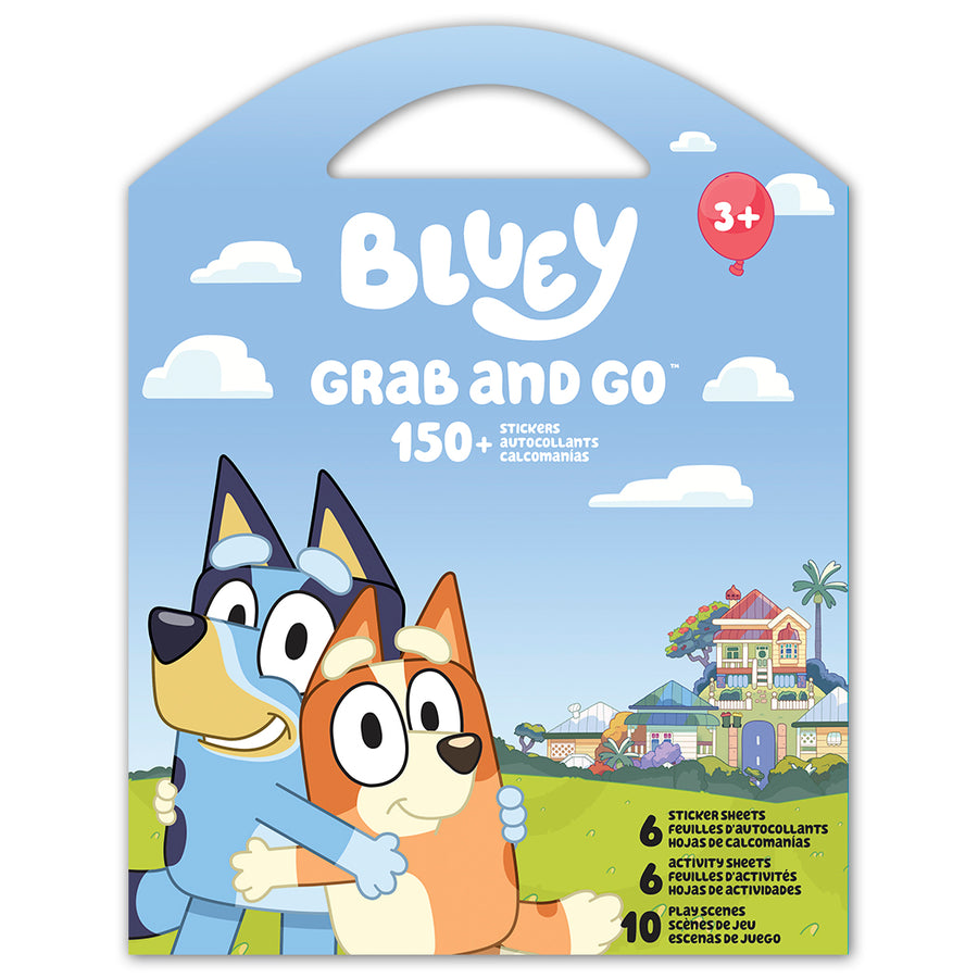Bluey Grab and Go Sticker Activity Kit – Sticker Planet