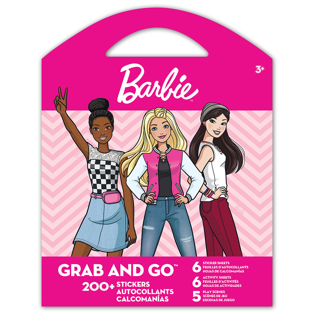 Barbie Grab and Go Sticker Activity Kit