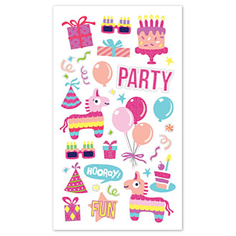 Party Girl Dimensional Stickers