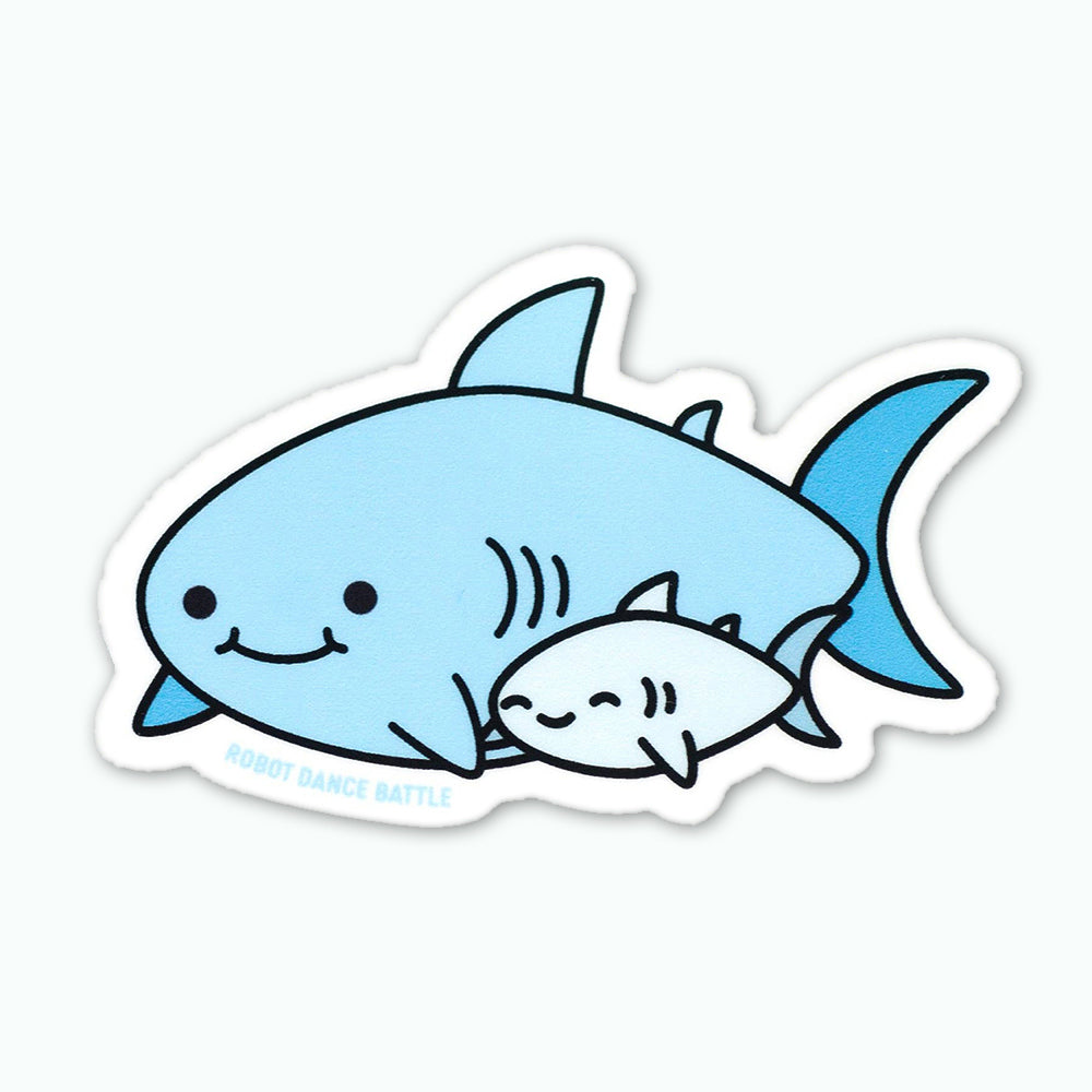 Baby Shark Vinyl Sticker Decal
