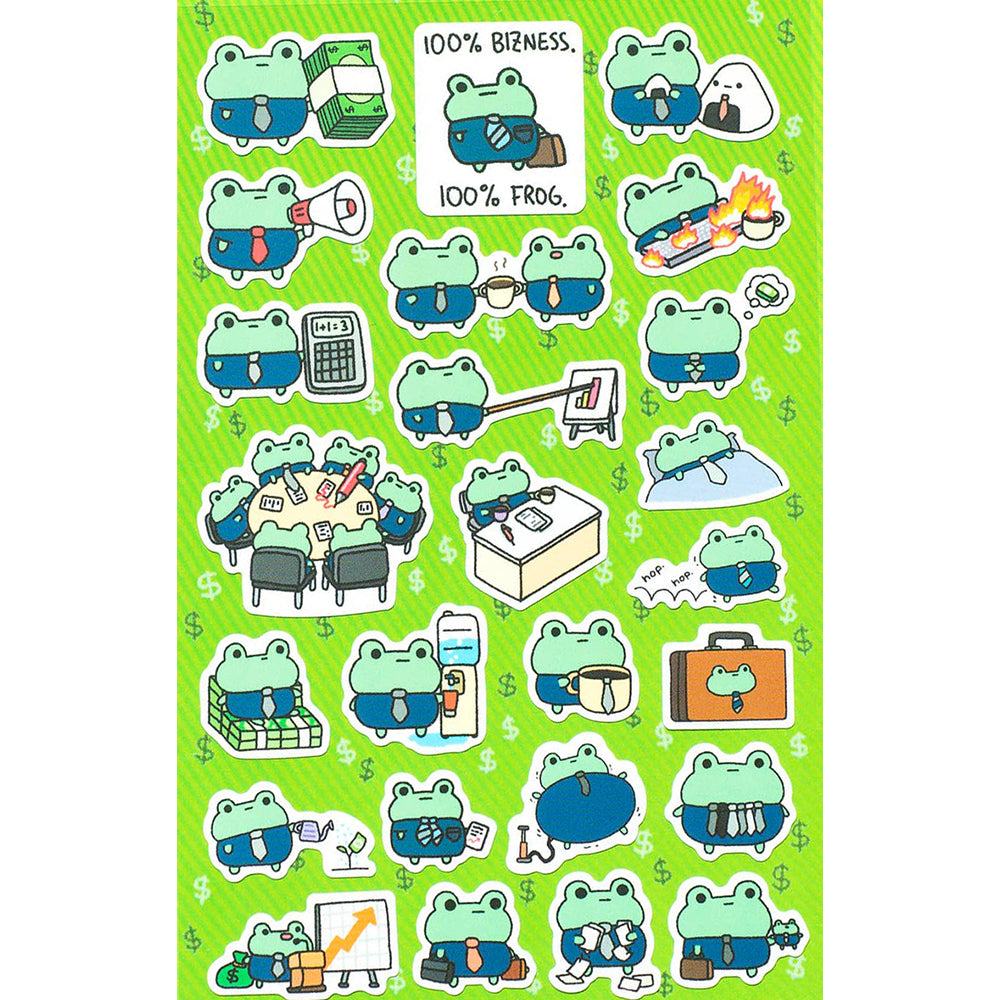 A Bizness Day Planner Vinyl Sticker Decals Sheet