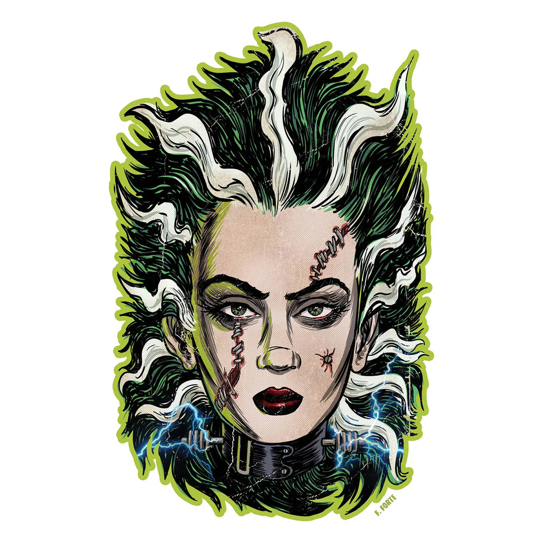 Bride of Frankenstein Vinyl Sticker Decal