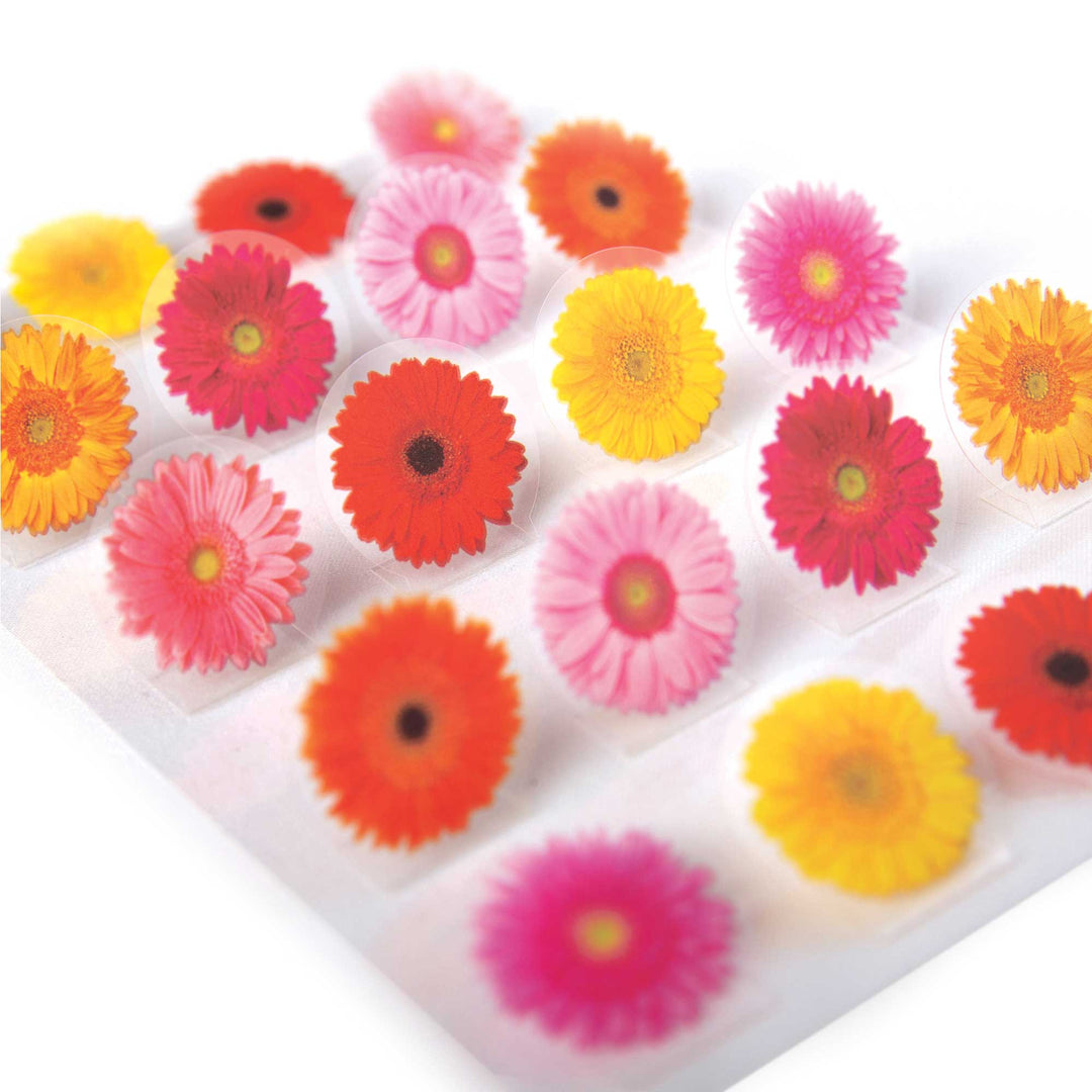 Gerbera Daisy Pop-Up 3-D Stickers