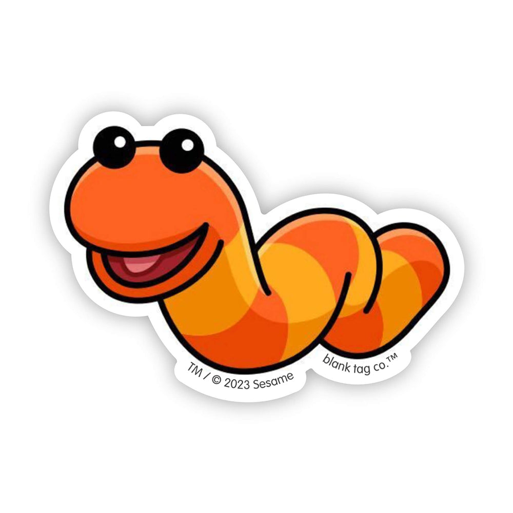 Sesame Street Slimey Vinyl Sticker Decal