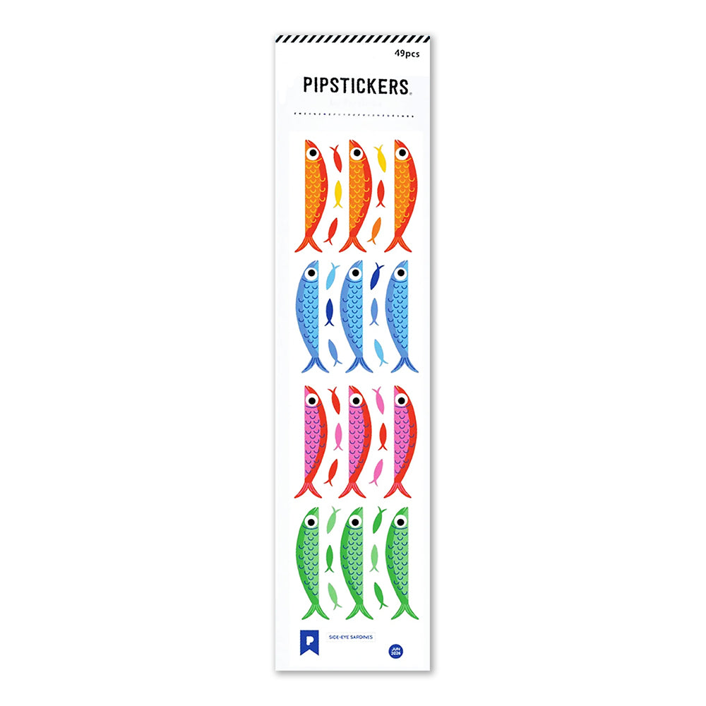 Side-Eye Sardines Googly-Eyed Stickers