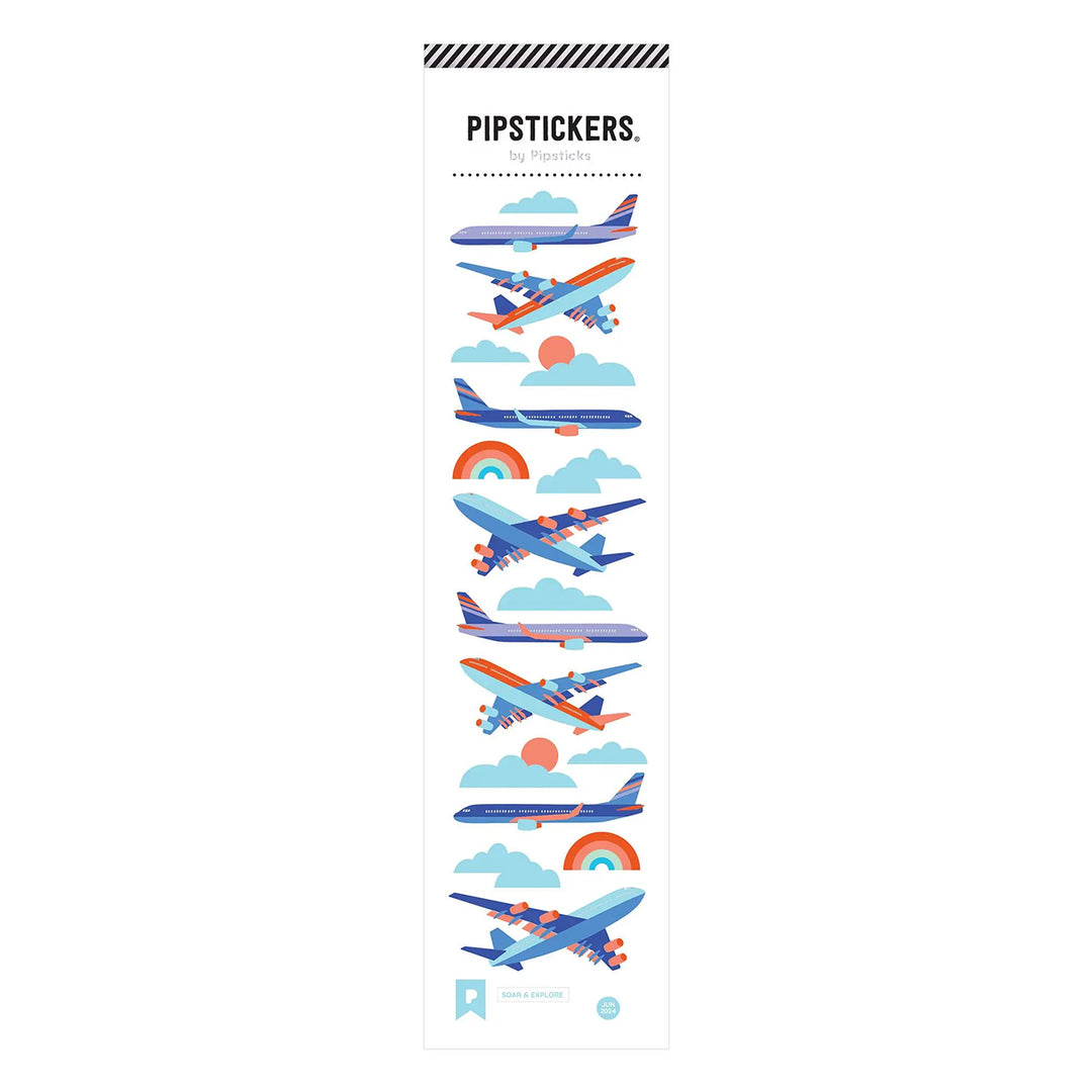 Soar And Explore Aircraft Stickers