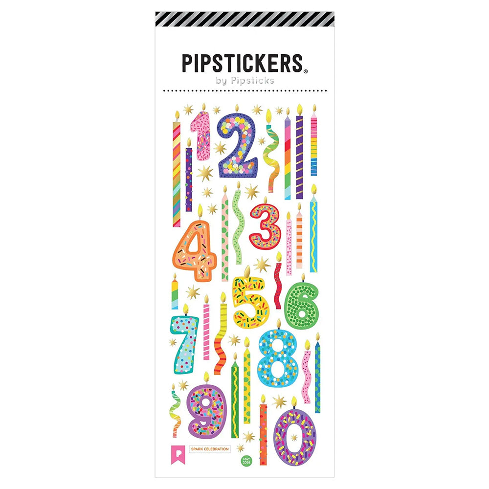 Spark Celebration Birthday Stickers
