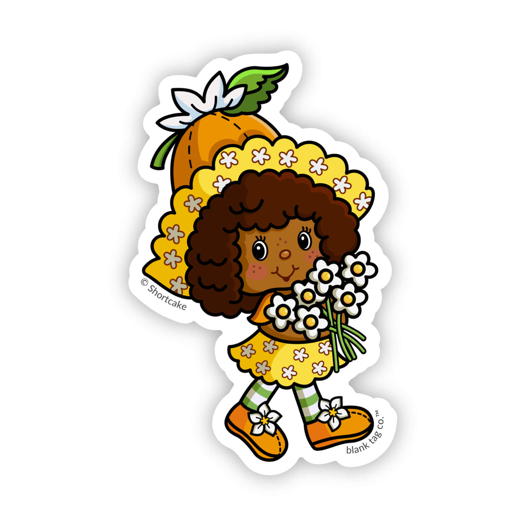 The Strawberry Shortcake Orange Blossom Vinyl Sticker Decal