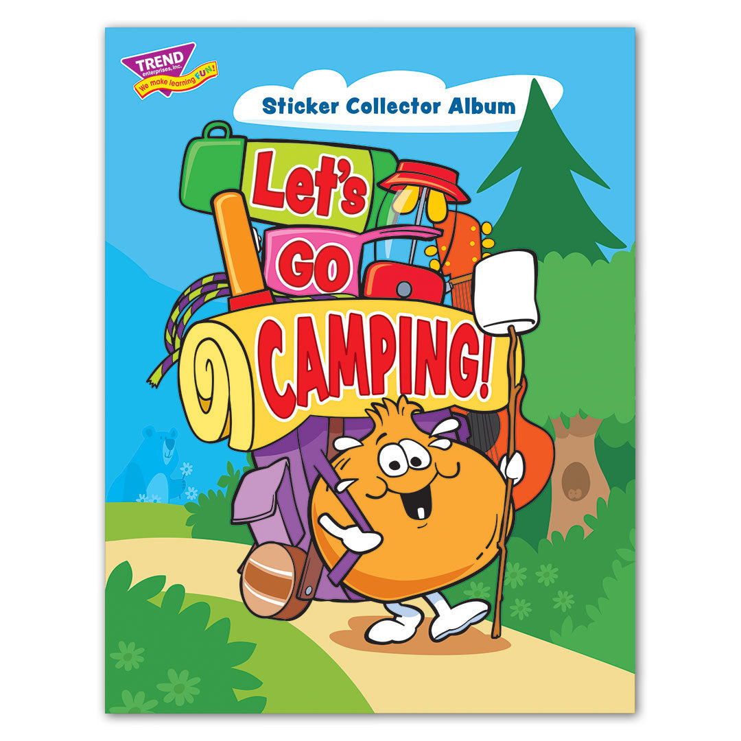 Sticker Collector Album - Let's Go Camping