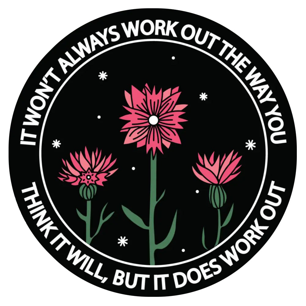 It Does Work Out Vinyl Sticker Decal