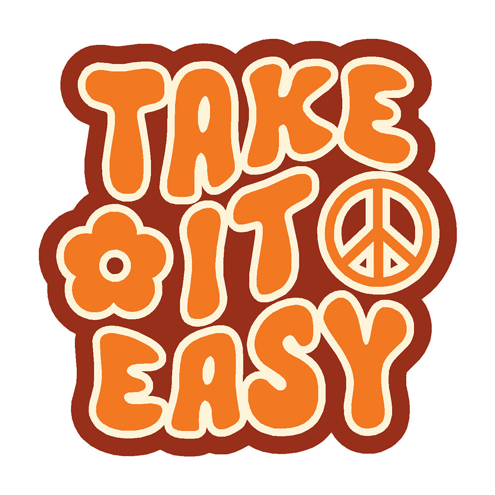 Take It Easy Vinyl Sticker Decal