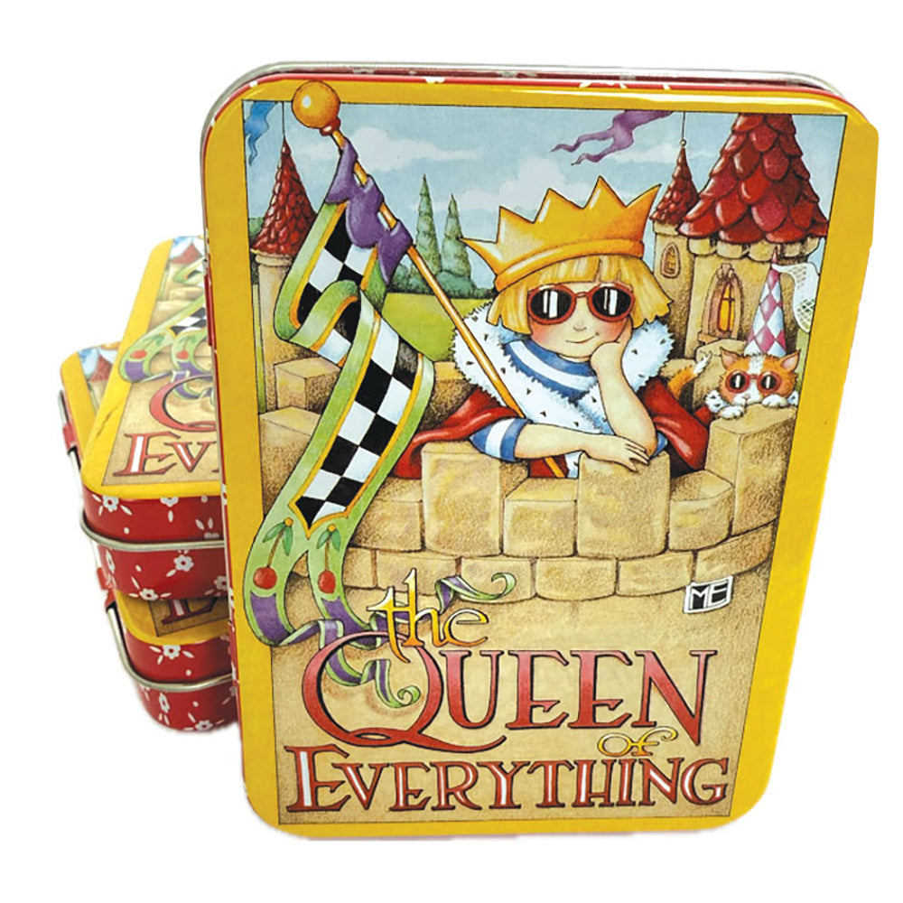 Mary Engelbreit's Everyday Queen Vinyl Sticker Decals Tin