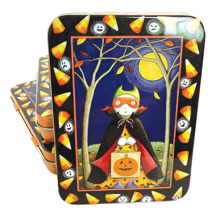 Mary Engelbreit's Halloween Treater Vinyl Sticker Decals Tin