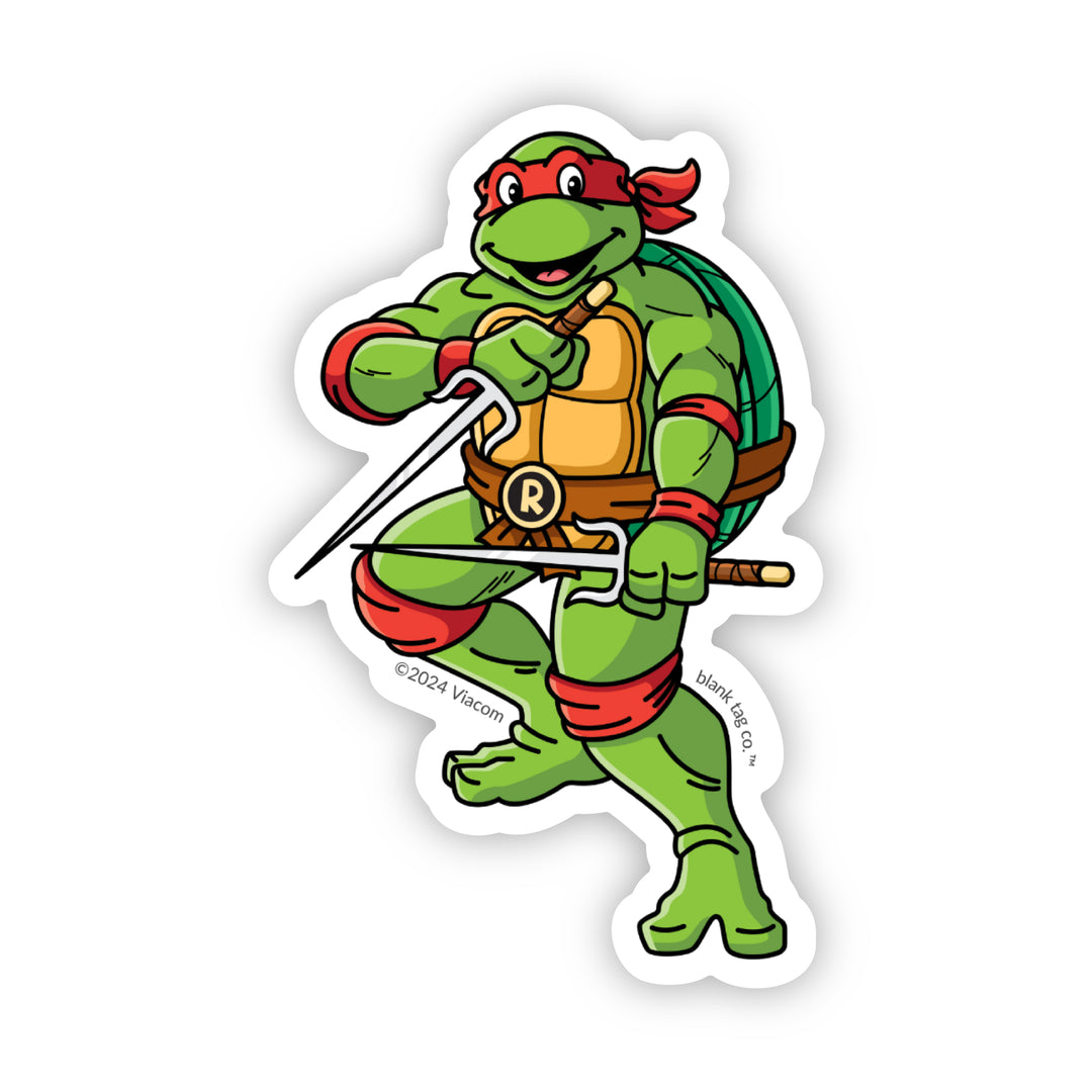 The Raphael Teenage Mutant Ninja Turtle Vinyl Sticker Decal