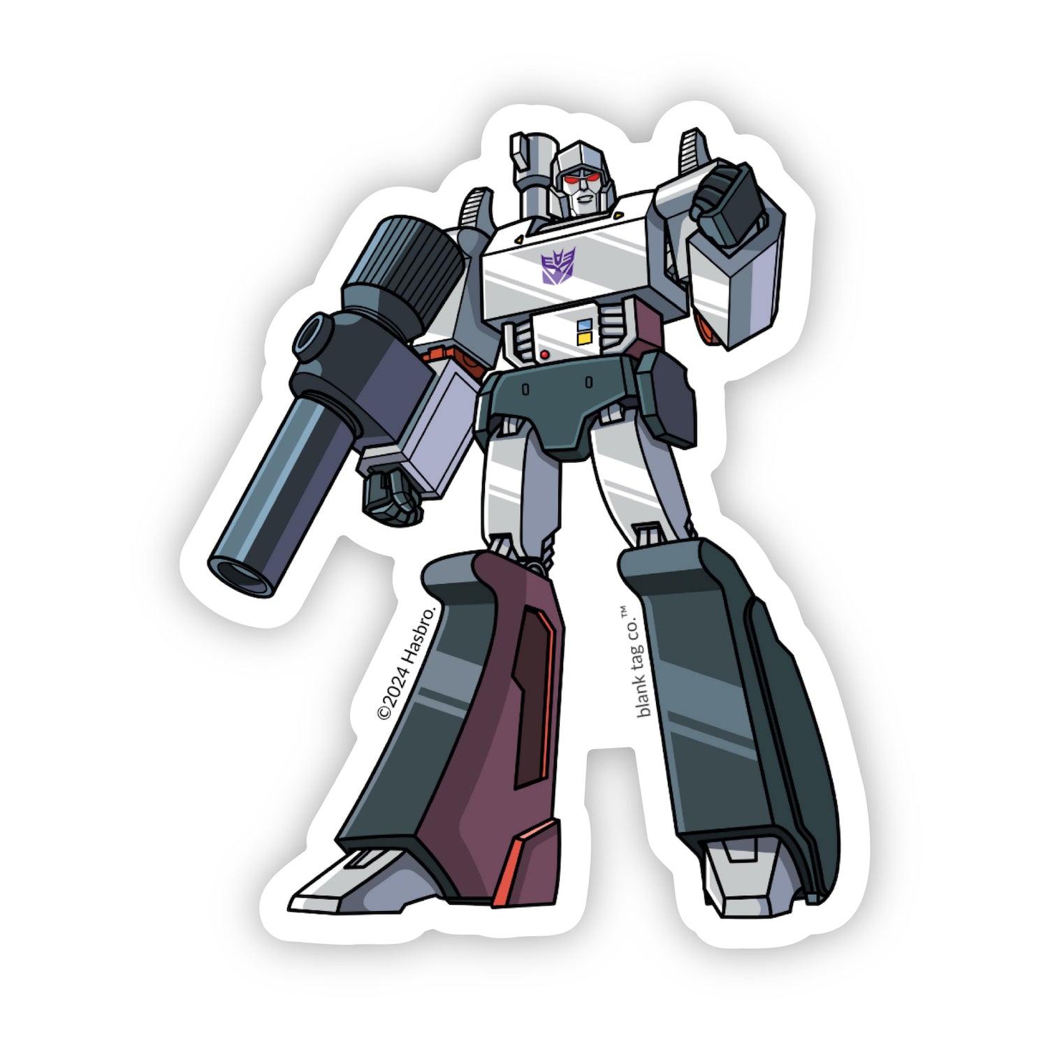 The Transformers Megatron Vinyl Sticker Decal – Sticker Planet
