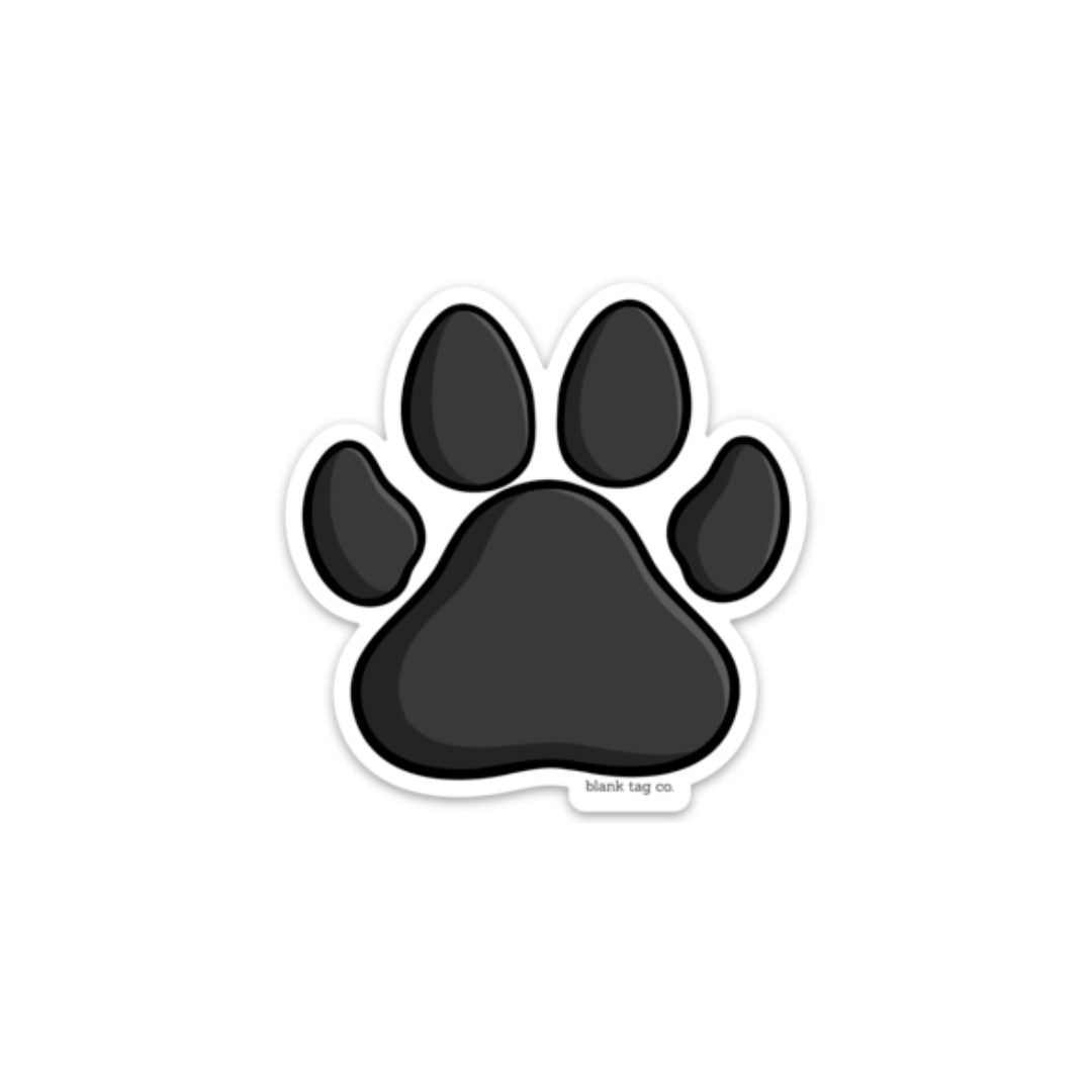 The Pawprint Vinyl Sticker Decal