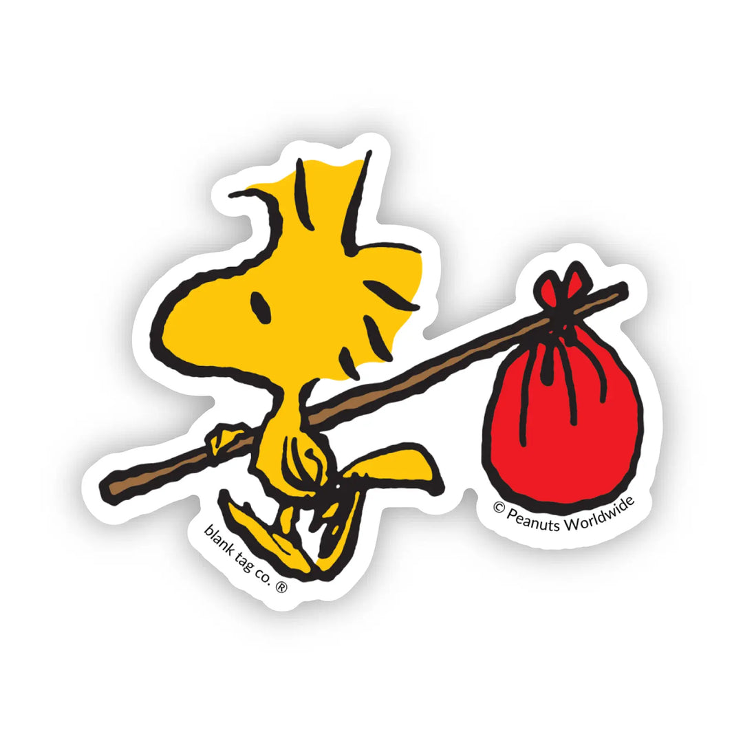 The Peanuts Bindle Woodstock Vinyl Sticker Decal