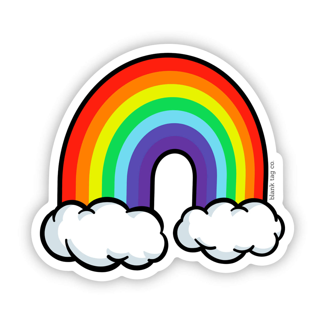 The Rainbow Vinyl Sticker Decal