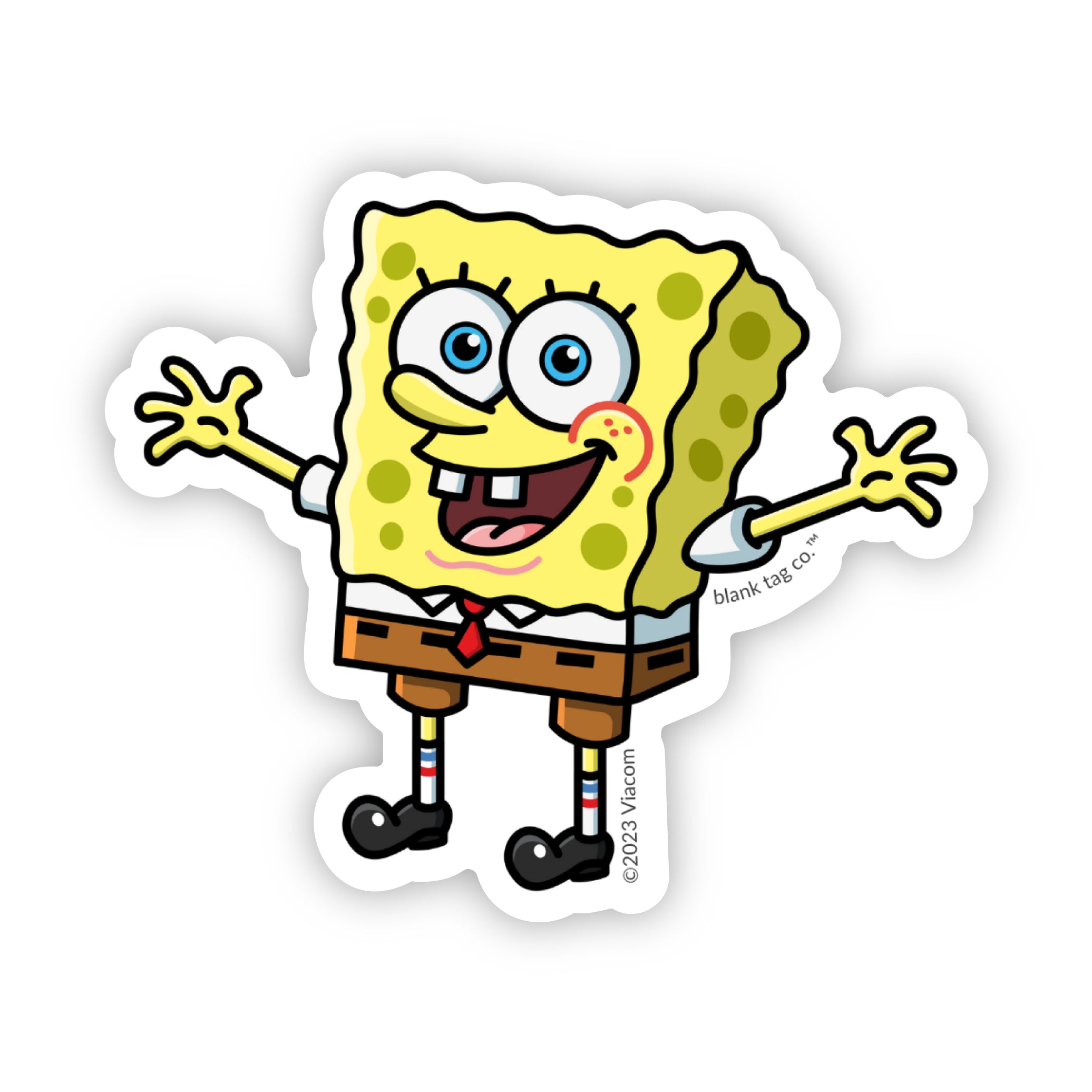 The SpongeBob SquarePants Vinyl Sticker Decal – Sticker Planet