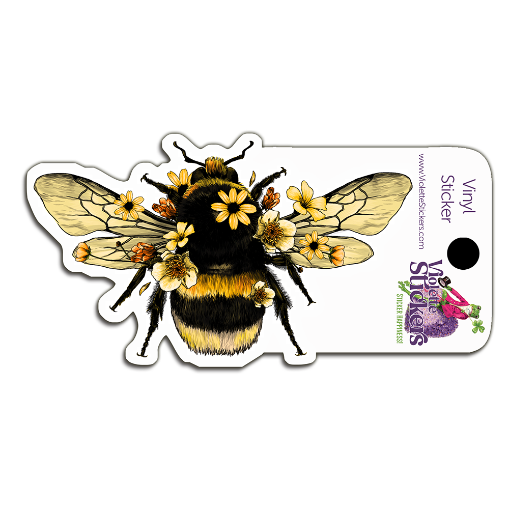 Bee Vinyl Sticker Decal