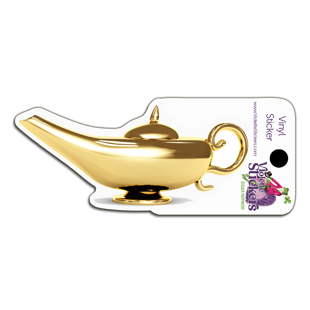 Magic Lamp Vinyl Sticker Decal