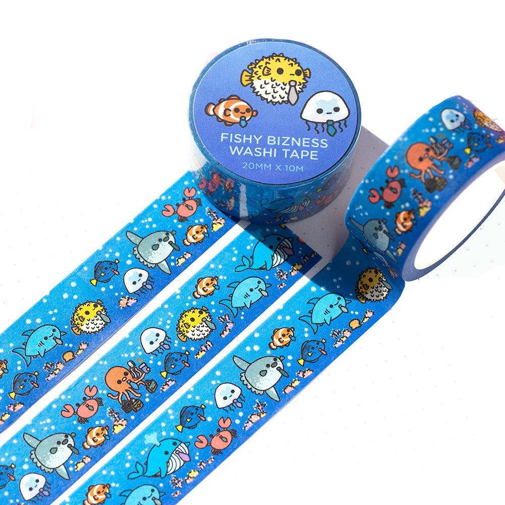 Fishy Bizness Washi Tape