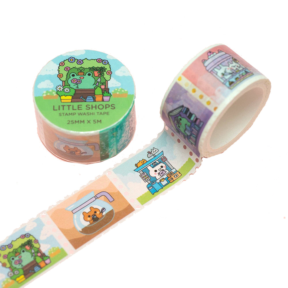 Little Shops Stamp Washi Tape