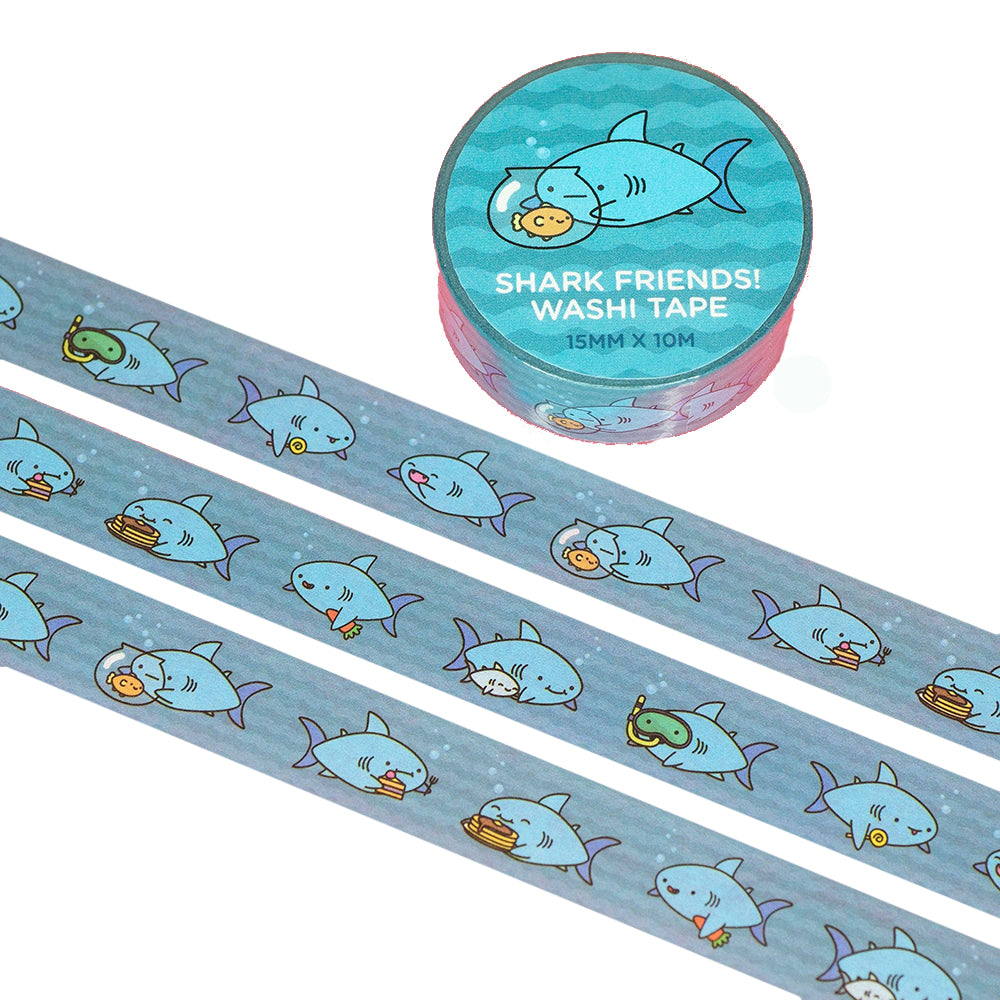 Shark Friends Washi Tape