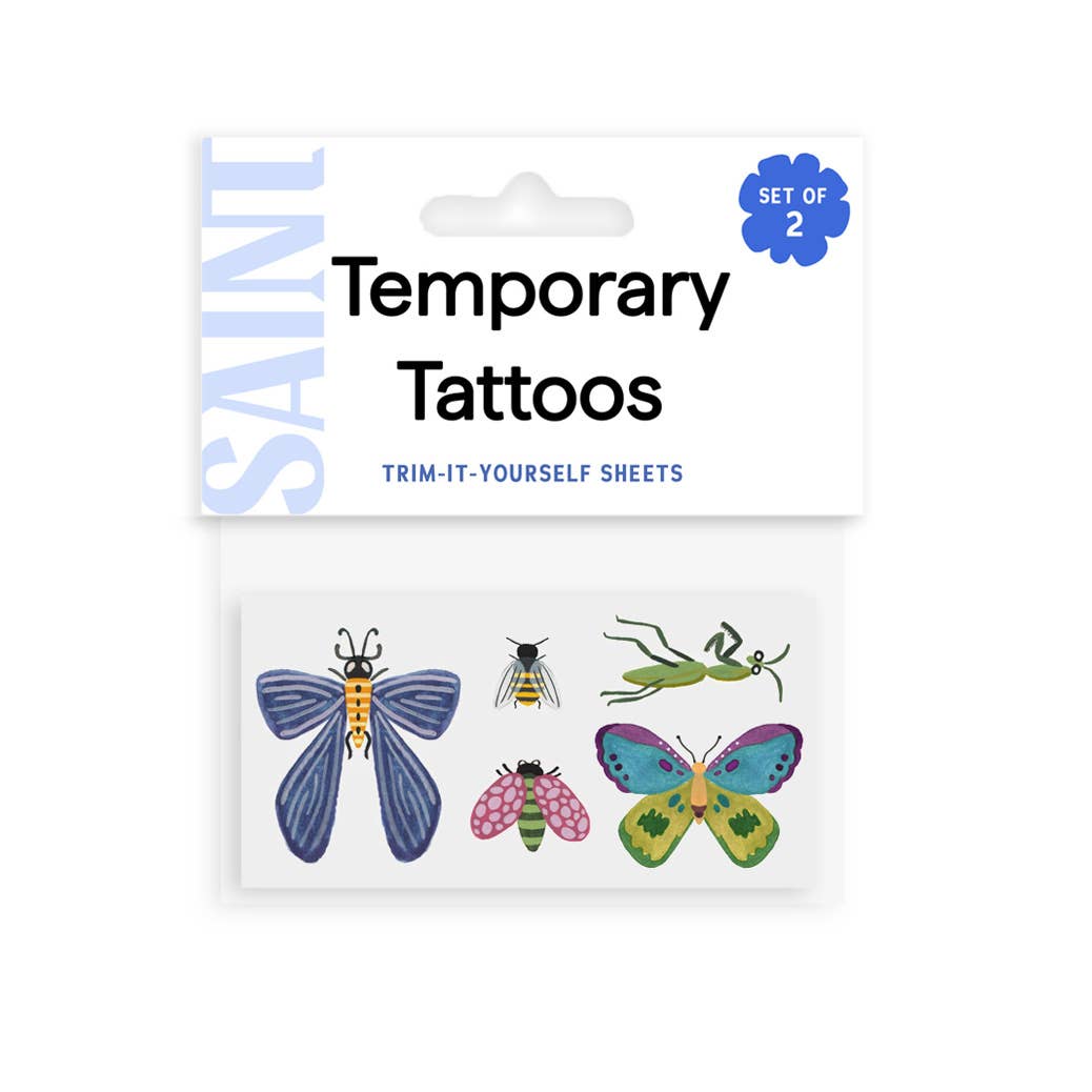 Bug Temporary Tattoos
