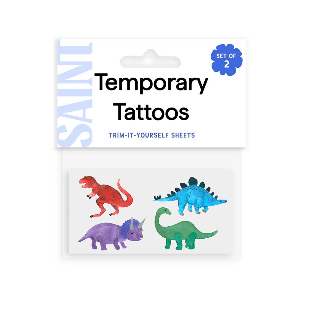 Dinosaurs Temporary Tattoos