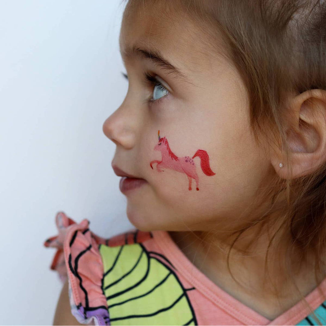 Unicorn Party Temporary Tattoos