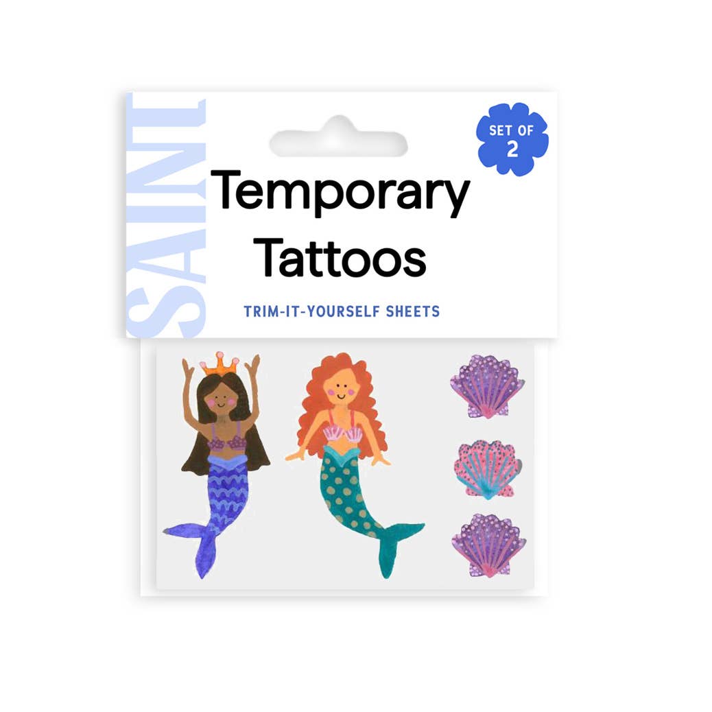 Mermaids Temporary Tattoos