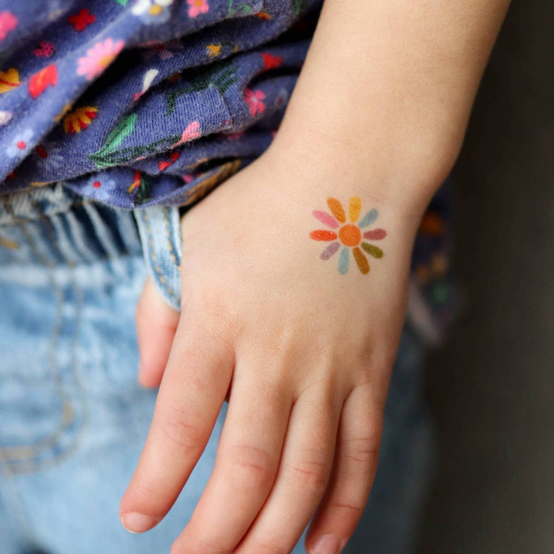 Flower Power Temporary Tattoos