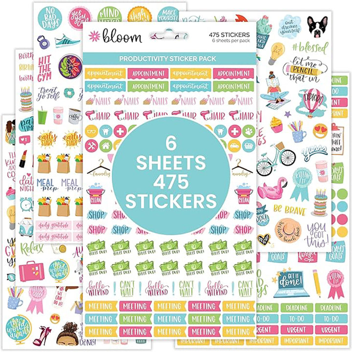 Productivity Planner Stickers Pack
