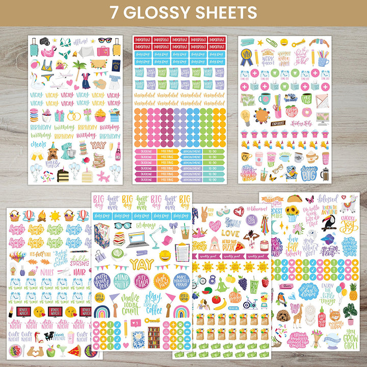 Classic Planner Stickers Pack