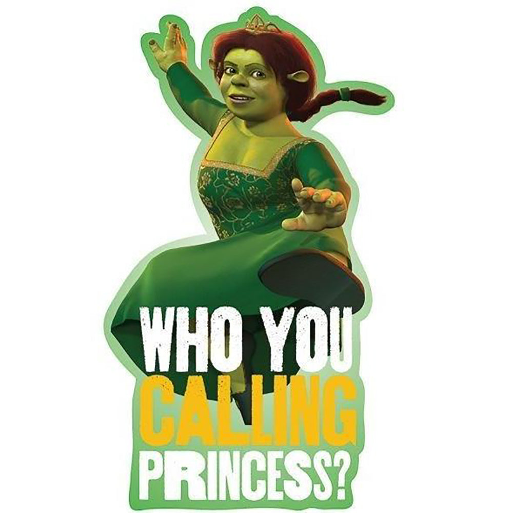 Shrek - Who You Calling Princess Vinyl Sticker Decal