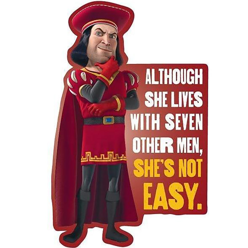 Shrek - Lord Farquaad Vinyl Sticker Decal